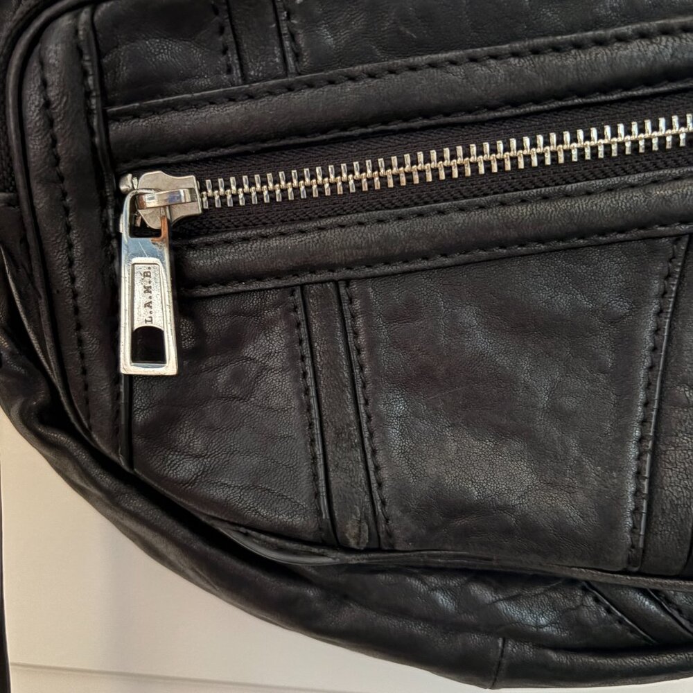 L.A.M.B Leather Crossbody Bag - Picture 3 of 12